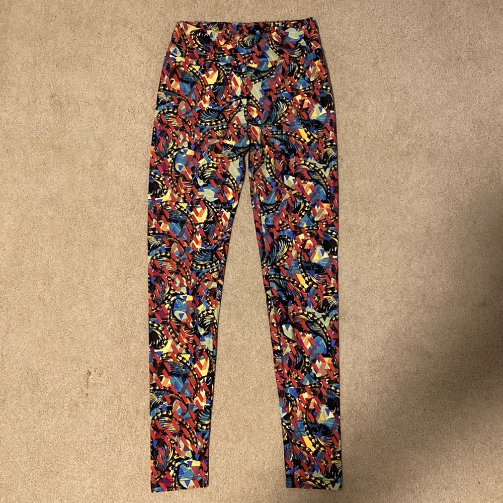 LuLaRoe One Size Colorful Cozy Leggings